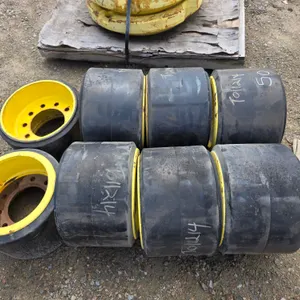 (8) 10" Wide Mid-Roller
Bogie Wheel Steel Bolt-On
Style, (Rubber) [USED Grade B Track Undercarriag