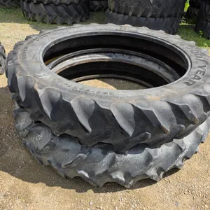 (2) Tires, (1)  380/90R54
Goodyear Farm DT800 Super
Traction R-1W 152B 40% AND (1) 380/90R54
Good