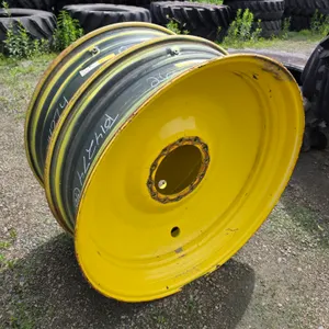 (2) 13"W x 46"D, John Deere Yellow 12-Hole Bubble Disc , 1.75" Offset [USED Grade B Wheel]
BP: 12 o