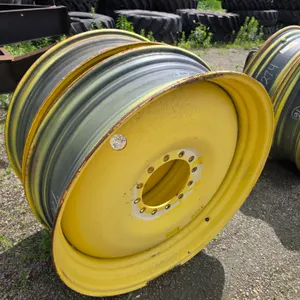 (2) 13"W x 46"D, John Deere Yellow 12-Hole Bubble Disc , 1.75" Offset [USED Grade B Wheel]
BP: 12 o