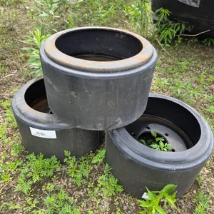 (3) 8.5" Wide MidRoller Bogie Wheel for CATERPILLAR Legacy Challenger Tractors Series 65- 95 B Serie