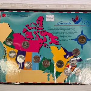 1 Set - 1992 Provincial Quarter Set