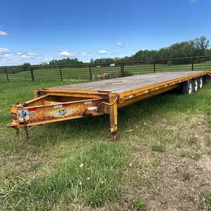2007 H&H 30' TRIDEM PINTLE HITCH TRAILER