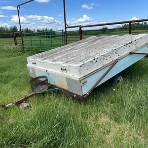KLONDIKE KAMPER 8' S/A TENT TRAILER - CONDITION UNKNOWN