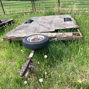 SHOP BUILT 9' S/A UTILITY TRAILER