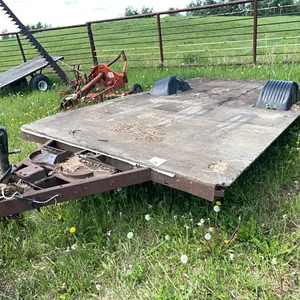 SHOPBUILT 12' UTILITY TRAILER w/ PLYWOOD DECK