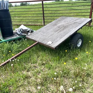 SHOPBUILT 6' S/A ATV UTILITY TRAILER w/ PLYWOOD DECK