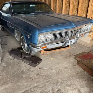 1966 Chevy Impala, one owner only, 2  door hardtop, 327, 2 speed power glide, engine and transmission are untouched and original, 150,000 miles, car h