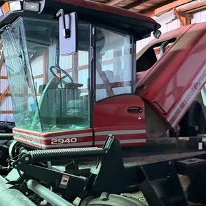 Premier Macdon model 2940 swather, 25’ head with finger reel, always shedded, 1335 engine hours, very nice shape