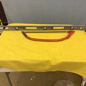 Leveler and saw
