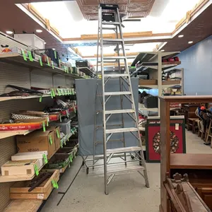 10ft aluminum step ladder