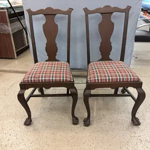 Wood chairs