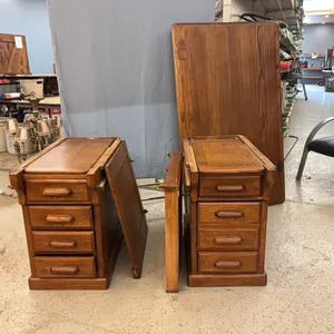 Vintage oak desk