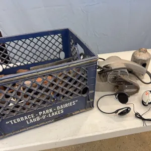 Sander, brace drills
