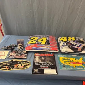 Nascar Cushions & Collectibles