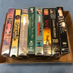 VHS tapes