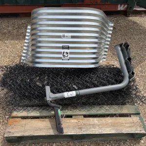 Receiver Hitch, Bike Rack, 42" x 30" x 72 " Window Well