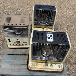(3) Portable Kerosene Heaters