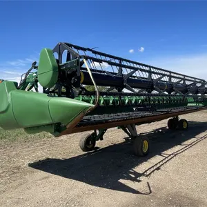 2013 JOHN DEERE 630D Rigid Draper Header w/ Transport, 30 Ft., Plastic Fingers