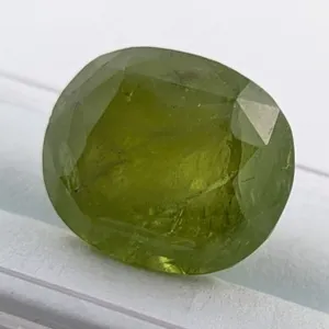 23.58 ct Certified Himalayan Peridot gemstone ($15,400 Appraisal)