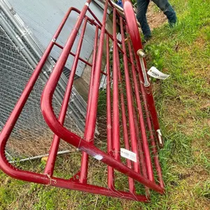 (1) New Red 12' Gate