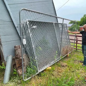(1) Chain Link Fence Panel