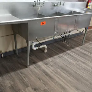 Triple Commercial Sink