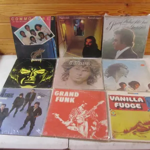 (9) Assorted Vinyl Records