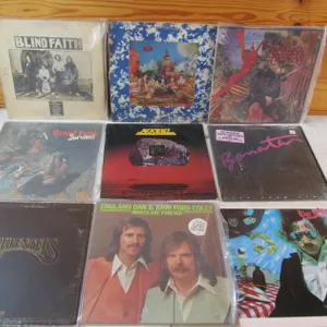 (9) Assorted Vinyl Records