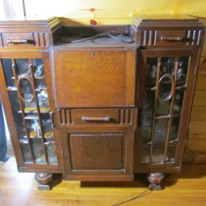 Antique Secretary Cabinet