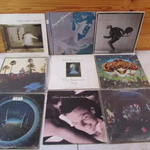(9) Assorted Vinyl Records
