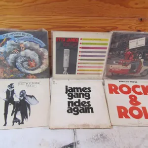 (6) Assorted Vinyl Records