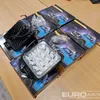 Unused LED Work Lights, 48w, 12V/24V, Adjustable Bracket, IP67 Waterproof, 6000k White (10 of) 