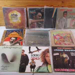 (10) Assorted Vinyl Records