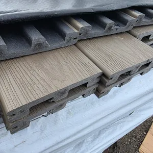 (48) 16' Brown Slotted Composite Deck Boards