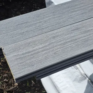 (48) 12' Light Gray Slotted Composite Deck Boards