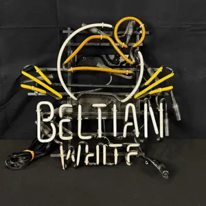 VINTAGE "BELTANI WHITE" NEON PROMOTIONAL NEON SIGN