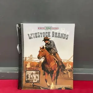 2010 BC LIVESTOCK BRANDS BOOK