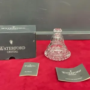 WATERFORD CRYSTAL - “CUNARD’ BELL & BASE ….CELEBRATING 150 YEARS. 1840-1990