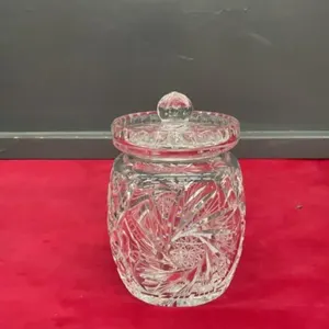 PINWHEEL CRYSTAL “PINEAPPLE” SHAPE CANDY DISH