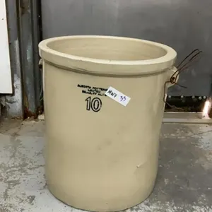 ALBERTA POTTERIES REDCLIFF 10 GAL CROCK