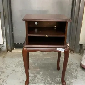 SMALL SIDE TABLE W/ PULL OUT TRAY