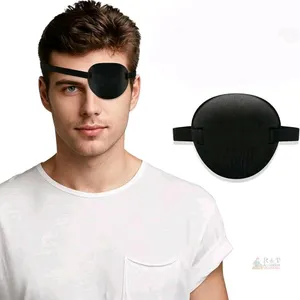 34 New Adult-Size Eye Patcheswith Adjustable Elastic Strap, Soft Single Eye Mask for Amblyopia Lazy Eye Treatment, Cosplay, Costume & Daily Use,