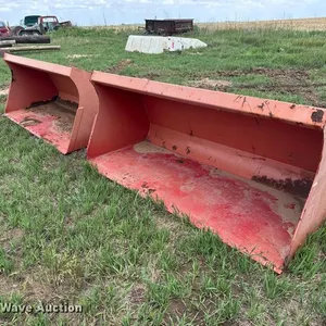 (2) 73" W wheel loader buckets