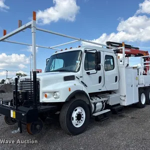 2007 Freightliner Business Class M2 Crew Cab crane truck