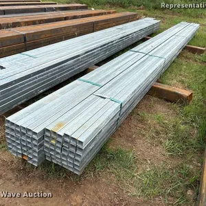 (72) joints 1.75" x 1.75" x 0.109 galvanized square tubing