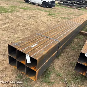 (6) 7" x 7" x 0.165 square tubing