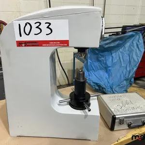 Rockwell Hardness Tester and Accessories
 UNRESERVED