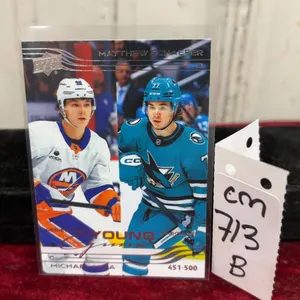 Mathew Schafer / Micheal Misa Young Guns Card