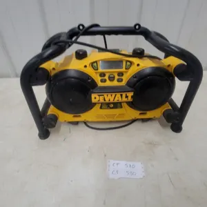 DeWalt Jobsite Radio with Roll Cage, Dual Speakers, and Digital Tuner